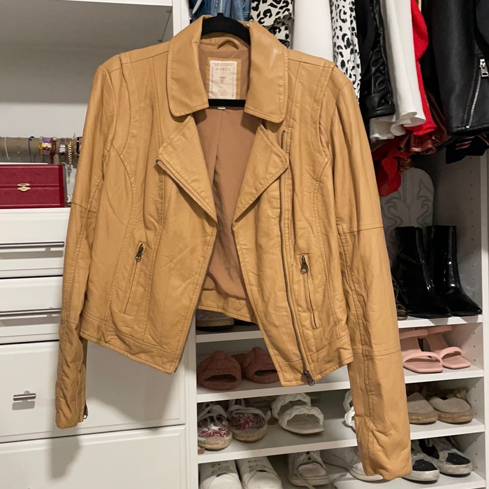 Guess leather jacket